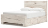 Lawroy - Panel Bed With Storage