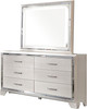 SAMMIE Gray Velvet Storage Bedroom Set