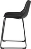 KAYCE Black 19" Wide Counter Stool