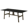 Destin - Dining Table - Sintered Stone & Walnut