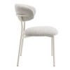 Kalam - Side Chair (Set of 2) - Gray Fabric & Beige