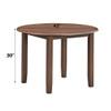Ferris - Round Dining Table - Brown