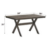 Marit - Dining Table - Gray