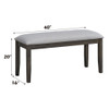 Marit - Bench - Gray