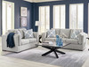 SORBONNE Light Gray Sofa & Loveseat