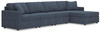 Modmax - Sectional - Ink