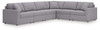 Modmax - Sectional - Granite