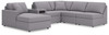 Modmax - Granite - Sectional