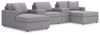 Modmax - Sectional - Granite