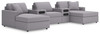 Modmax - Granite - Sectional