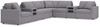 Modmax - Granite - Sectional