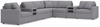Modmax - Sectional - Granite