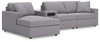 Modmax - Sectional - Granite