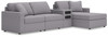 Modmax - Granite - Sectional