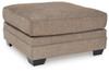 Cannonbrook - Oversized Accent Ottoman - Nutmeg