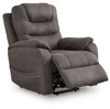 Snowfield - Power Lift Recliner - Gunmetal