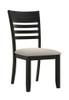 Folio - Side Chair (Set of 2) - Black / Gray