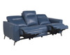 MARCELO Top-Grain Leather Power Reclining Sofa 