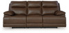 Vonryan - Power Reclining Sofa With Adj Headrest - Tobacco