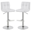 Lenny - Upholstered Adjustable Bar Stool (Set of 2)
