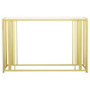 Adri - Glass Top Entryway Sofa Console Table