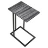Vicente - Marble Top C-Shaped Sofa Side Table