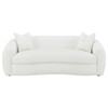 Isabella - Faux Sheepskin Upholstered Sofa Set