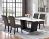 Sherry - Rectangular Marble Top Dining Table Set