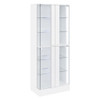 Cabra - 4-door LED Curio Display Cabinet