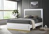 Caraway - Wood LED Panel Bed