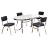 Retro - Oval Dining Table Set