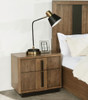 Terrace - 2-Drawer Nightstand Bedside Table - Ash Brown