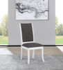 Judd - Upholstered Dining Side Chair (Set of 2) - Pearl White