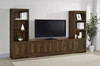 Laughlin - 3-piece Entertainment Center TV Stand - White Laughlin - 3-piece Entertainment Center TV Stand - White
