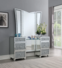 JAYNE LED Bluetooth Vanity Set with Floor Mirror