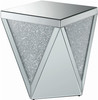 YEZENIA Mirrored 39" Wide End Table