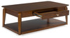 Trenmour - Rectangular Cocktail Table - Medium Brown
