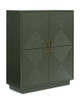 Geirwood - Accent Cabinet - Dark Green