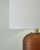 Farberman - Glass Table Lamp - Amber