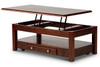 EDDA 48" Wide Lift Top Coffee Table