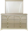 MCQUEEN Champagen Storage Bedroom Set