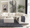 Hobson - Upholstered Modular Sectional Sofa With Ottoman