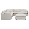 Hobson - Upholstered Modular Sectional Sofa With Ottoman