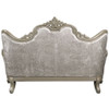 Libertee - Loveseat With 3 Pillows - Beige Fabric & Champagne