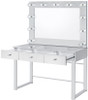 VALENCIA 46" Wide Mirrored Chrome LED Vanity (RTA)