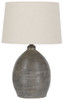 Joyelle - Terracotta Table Lamp  - Gray