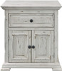 LAREDO White 30" Wide Oversized Nightstand