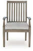 Rainier Ranch - Arm Chair With Cushion (Set of 2) - Brown / Beige