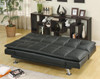 ODELL Black Adjustable Sofa Bed