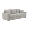 Connie - Sofa With Sleeper - Gray Boucle